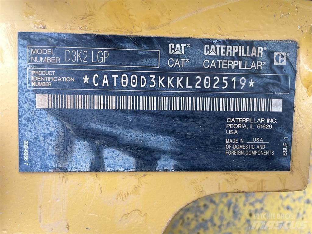 CAT D3K2 LGP 履帶推土機