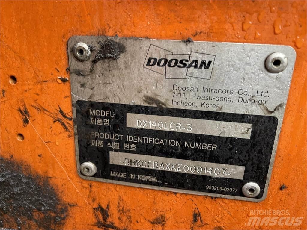 Doosan DX140 LCR-3 履帶式 挖土機/掘鑿機/挖掘機