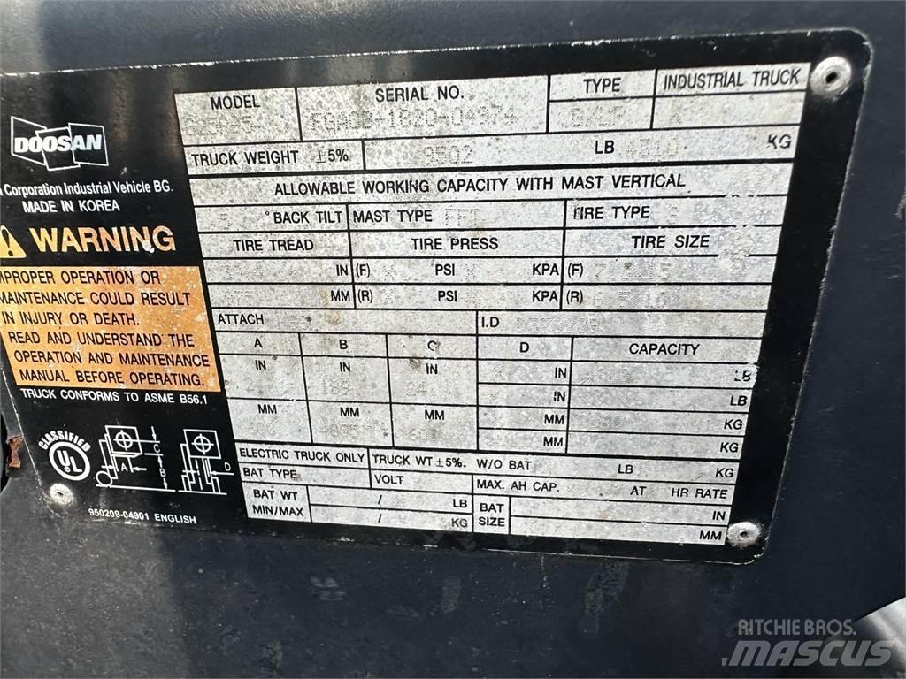 Doosan G25P-5 堆高機(叉車)-其他