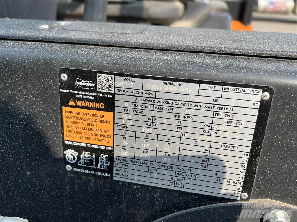Doosan G45S-7 堆高機(叉車)-其他