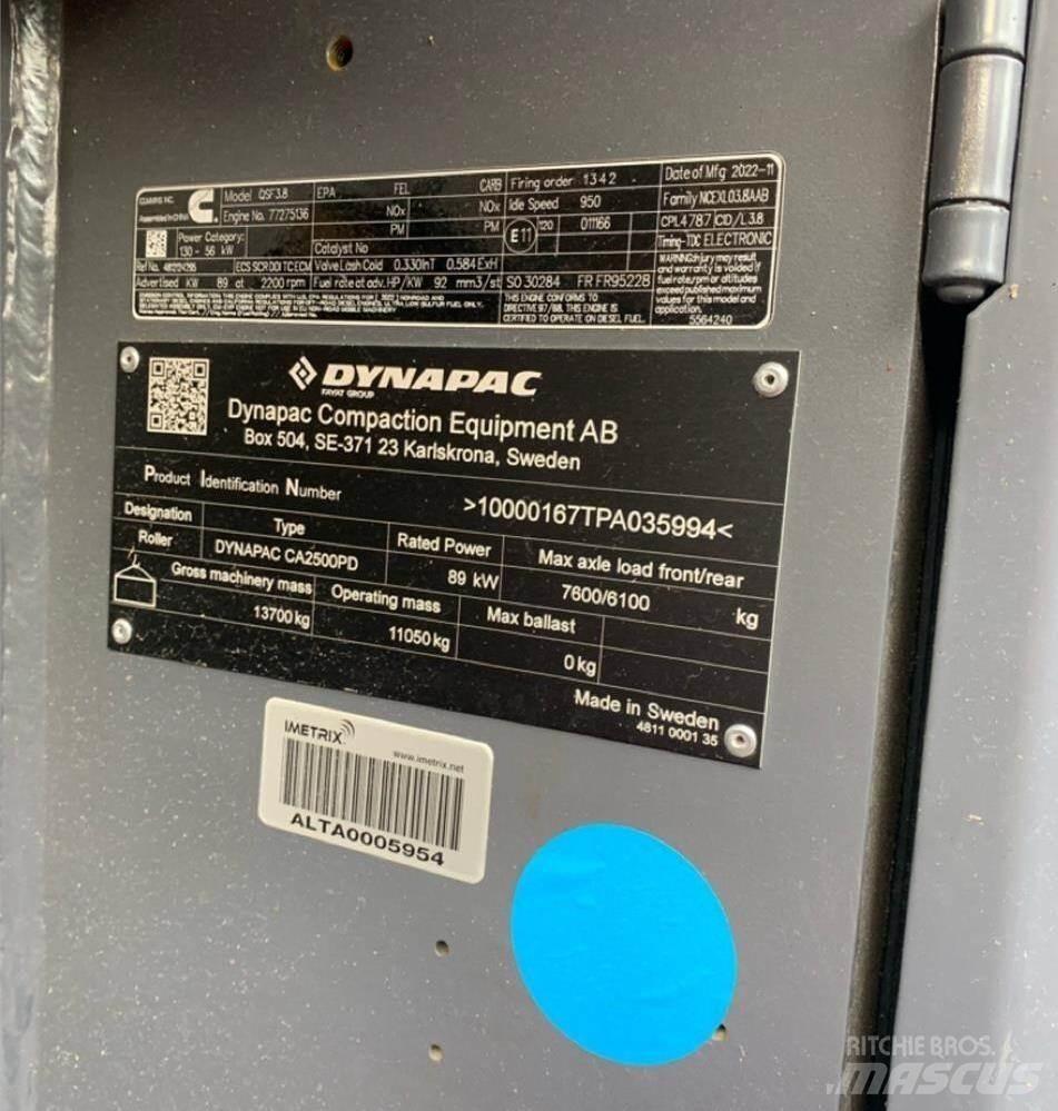 Dynapac CA2500PD 廢棄物壓實機