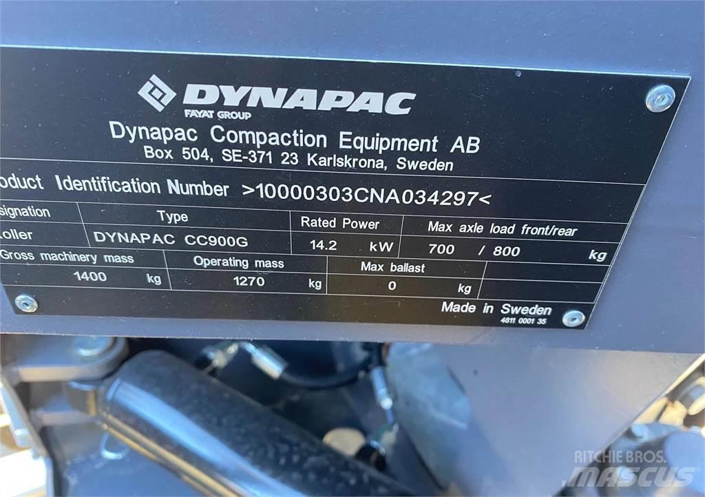 Dynapac CC900G 雙輪滾壓機