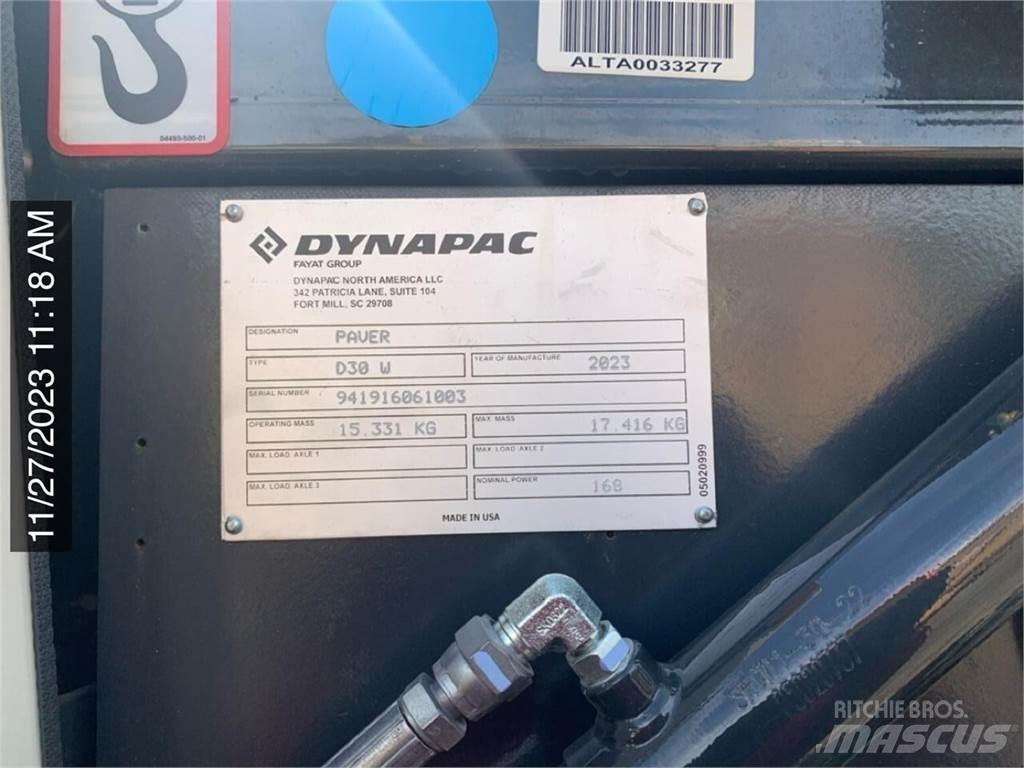 Dynapac D30W 瀝青攤舖機/鋪路機