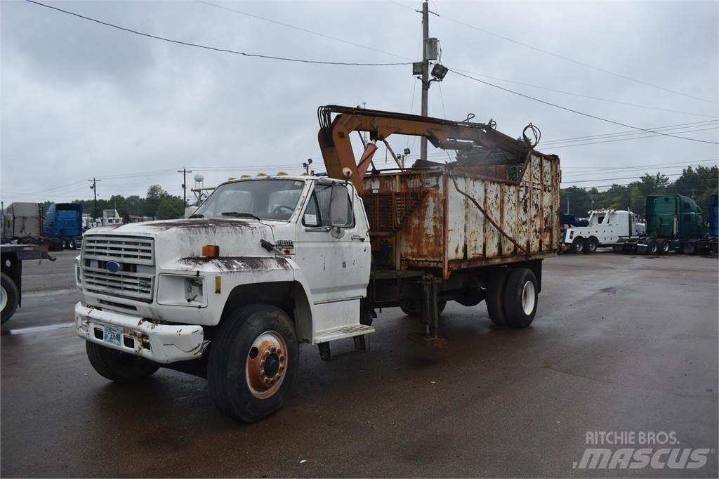 Ford F800 起重機卡車