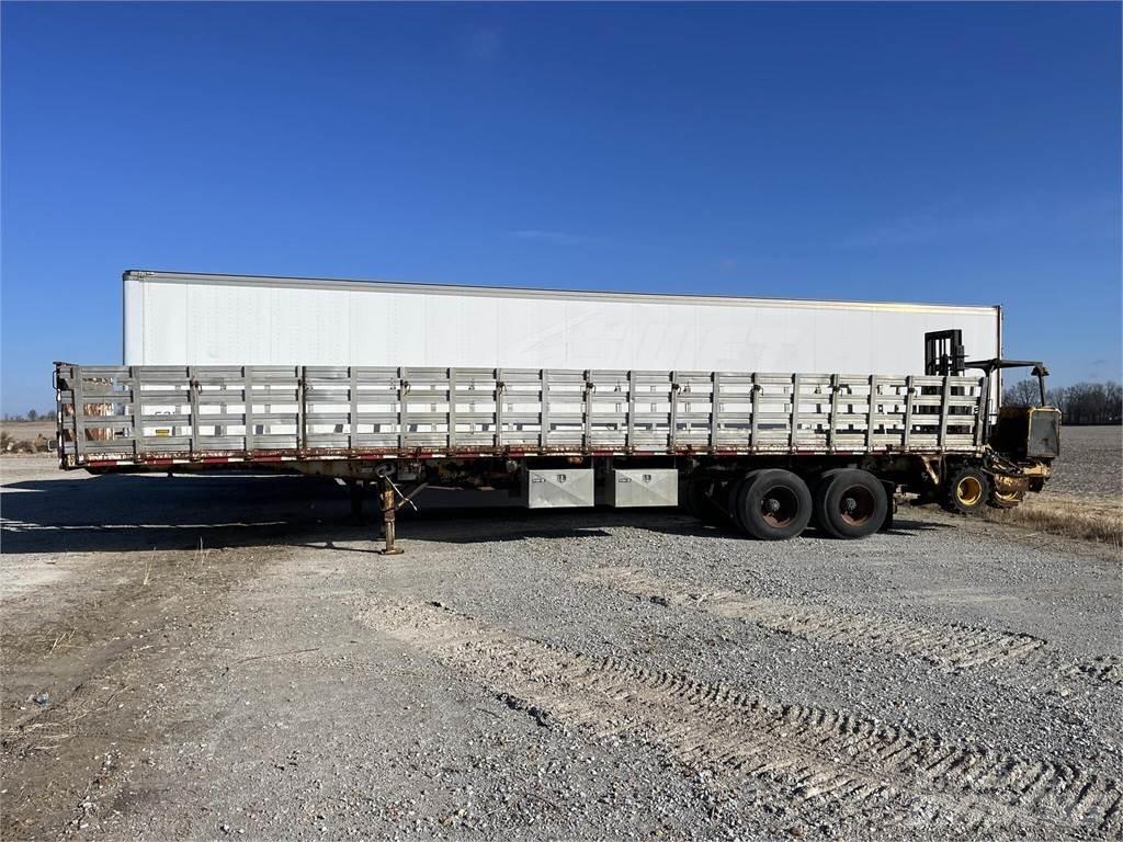 Fruehauf  平板式/側卸式拖車