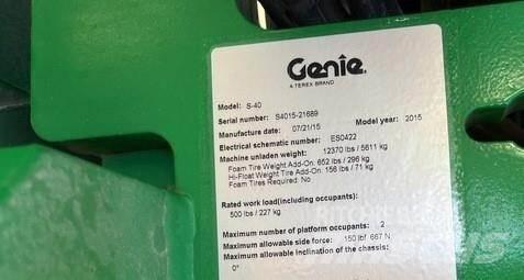 Genie S40 伸縮臂高空作業車