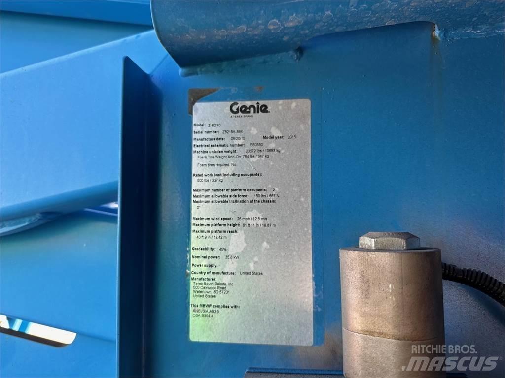 Genie Z62/40 曲臂高空作業車