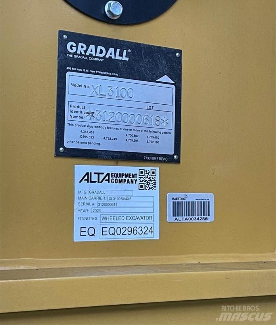 Gradall XL3100 V 旋轉式挖土機/掘鑿機/挖掘機