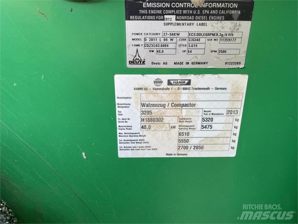 Hamm 3205 雙輪滾壓機
