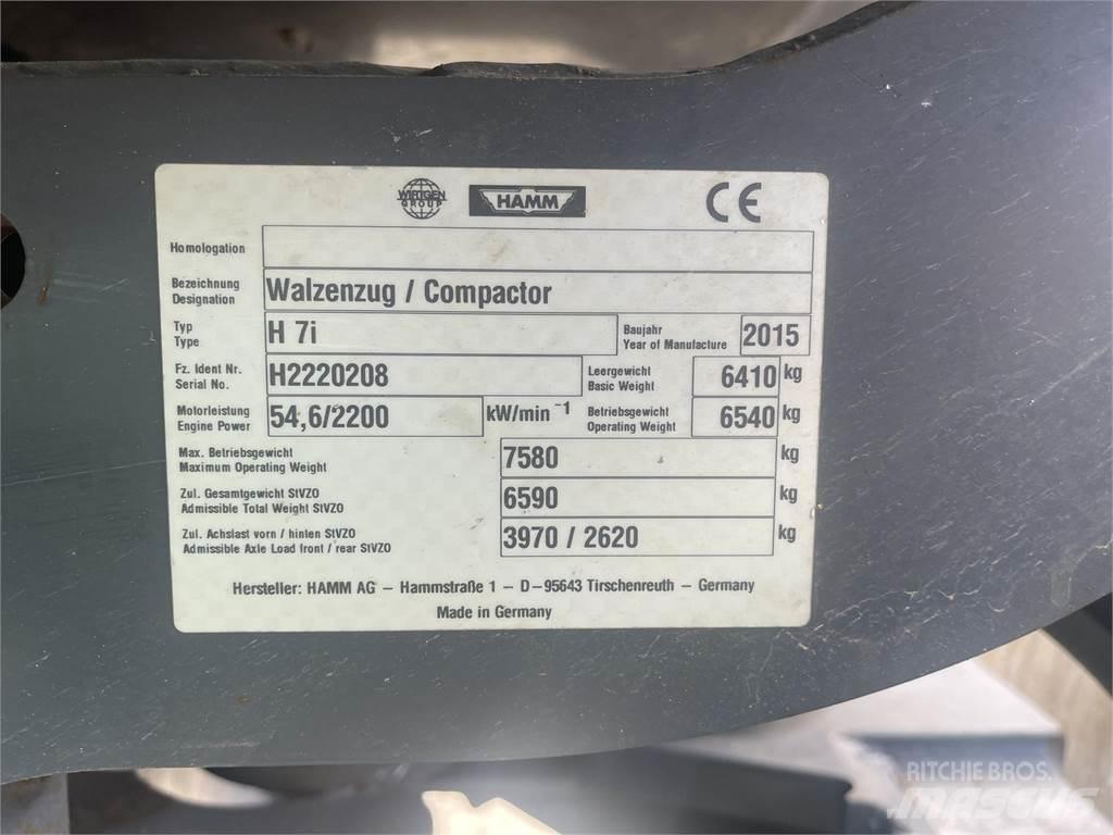 Hamm H7I 雙輪滾壓機