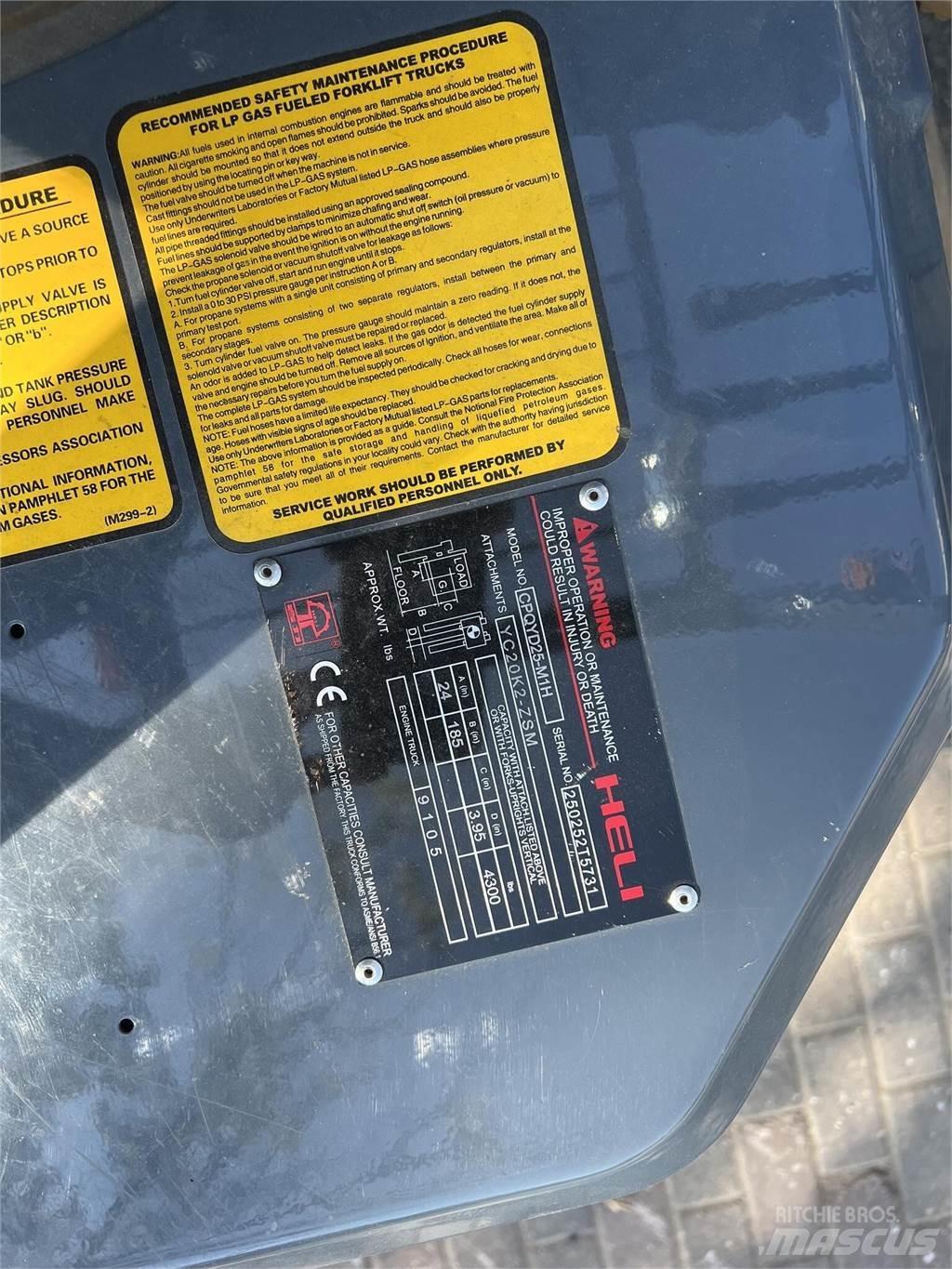 Heli CPQYD25 堆高機(叉車)-其他