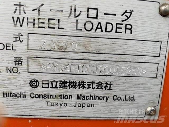 Hitachi ZW50 輪胎式裝載機