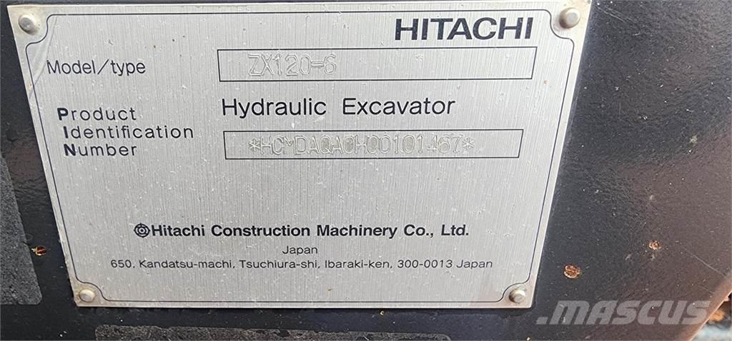 Hitachi ZX120-6 履帶式 挖土機/掘鑿機/挖掘機