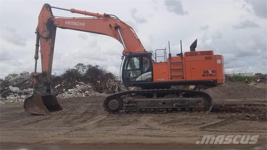 Hitachi ZX670 LC-5B 履帶式 挖土機/掘鑿機/挖掘機