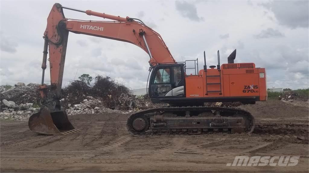 Hitachi ZX670 LC-5B 履帶式 挖土機/掘鑿機/挖掘機