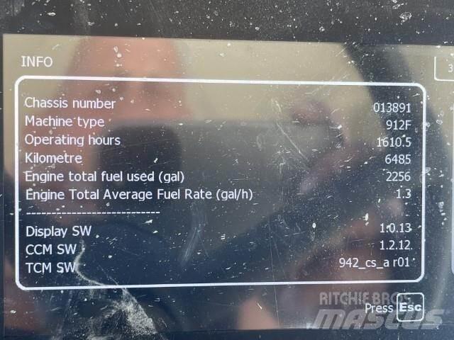 Hydrema 912HM 鉸接式起吊車