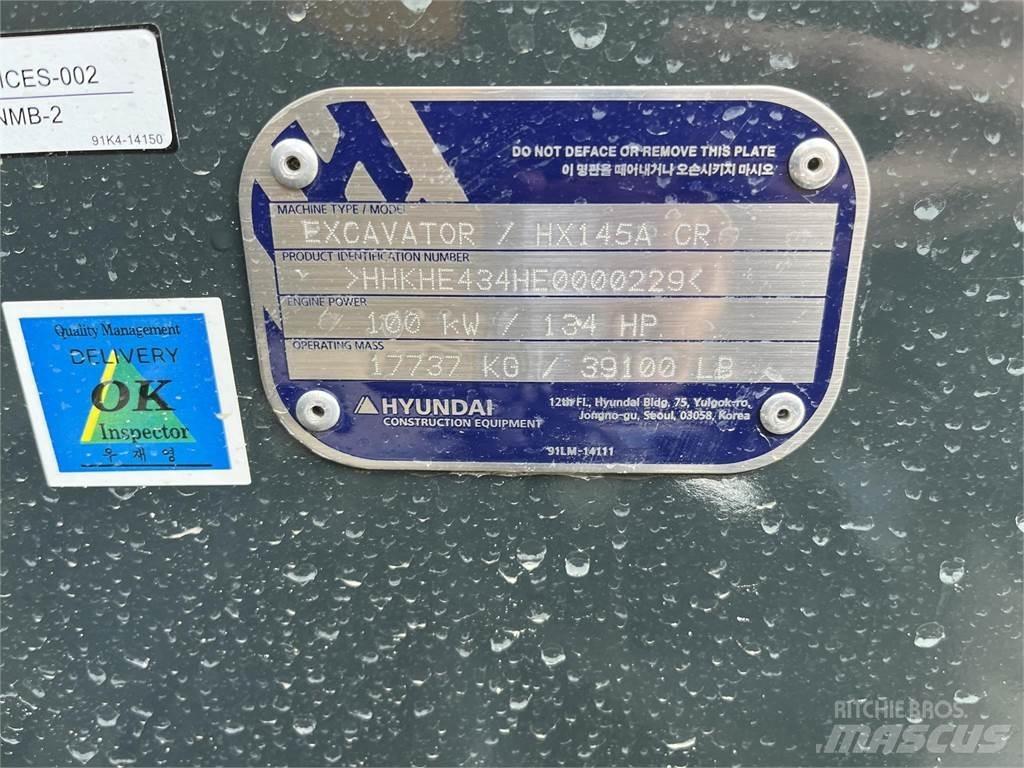 Hyundai HX145A LCR 履帶式 挖土機/掘鑿機/挖掘機