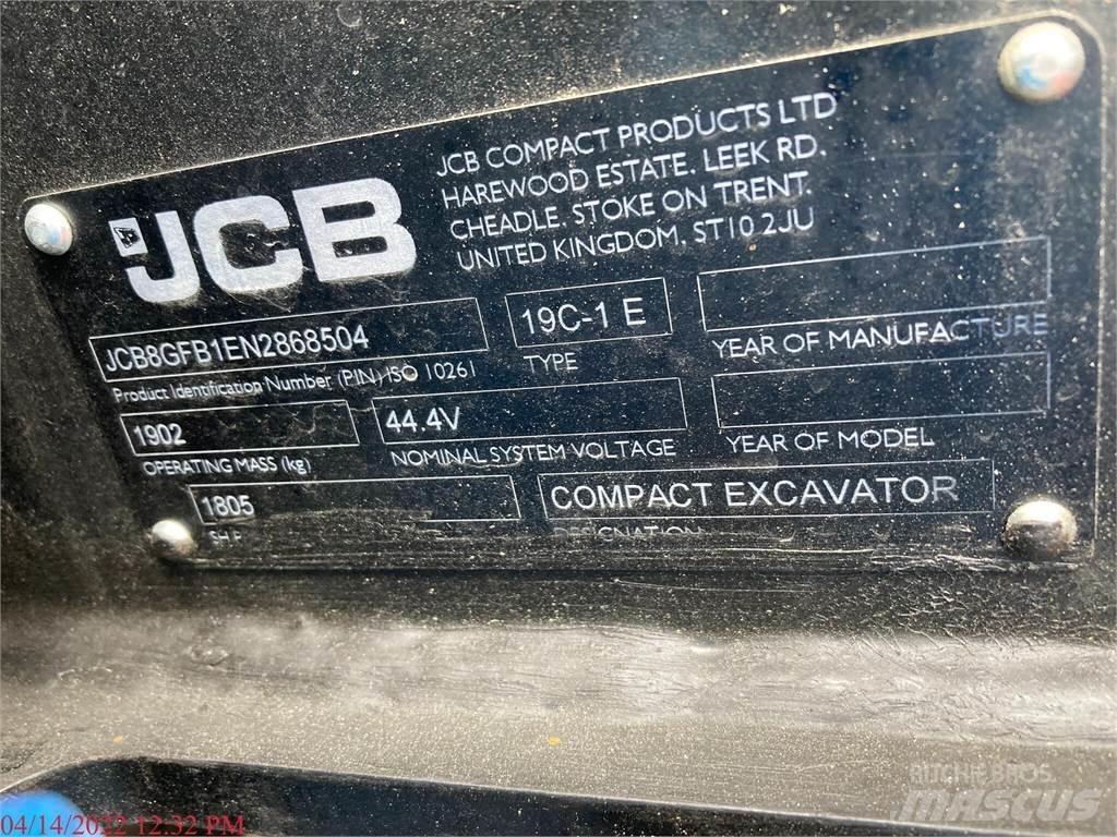 JCB 19C-1E 小型挖土機/掘鑿機<7t(小型挖掘機)