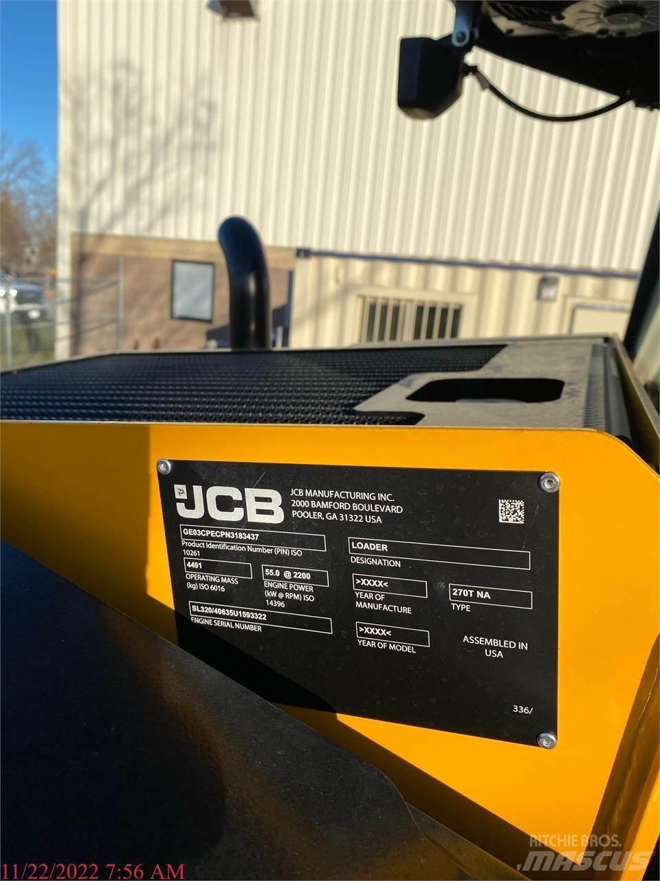 JCB 270T 滑移轉向裝載機