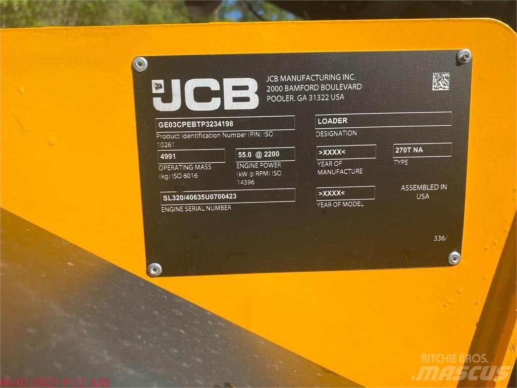 JCB 270T 滑移轉向裝載機