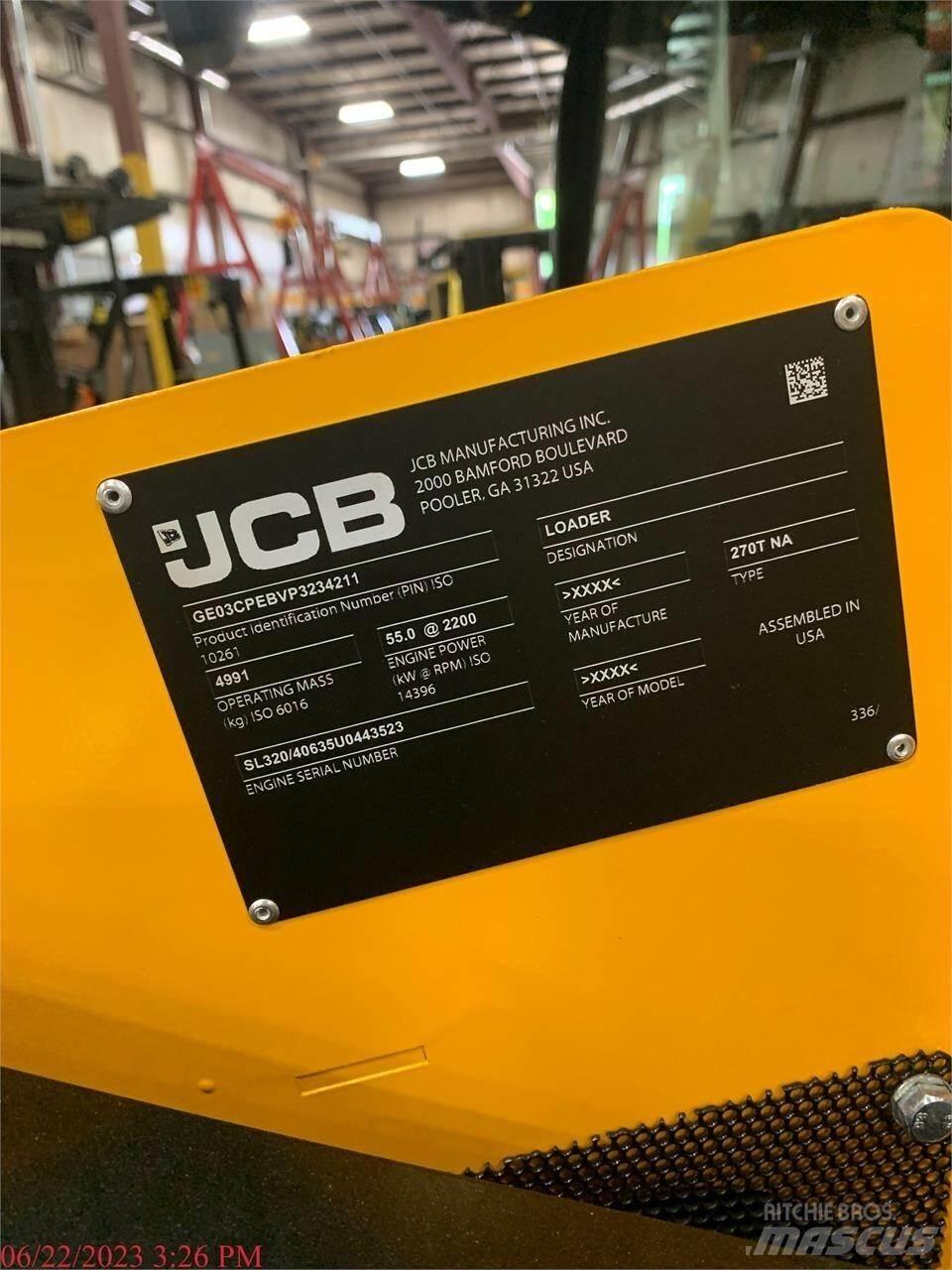 JCB 270T 滑移轉向裝載機