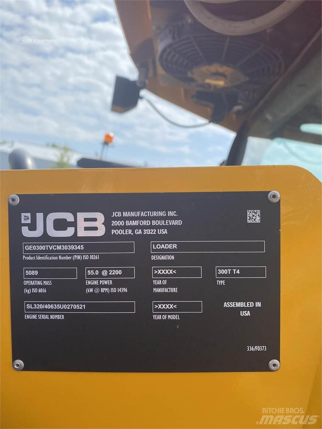 JCB 300T 滑移轉向裝載機