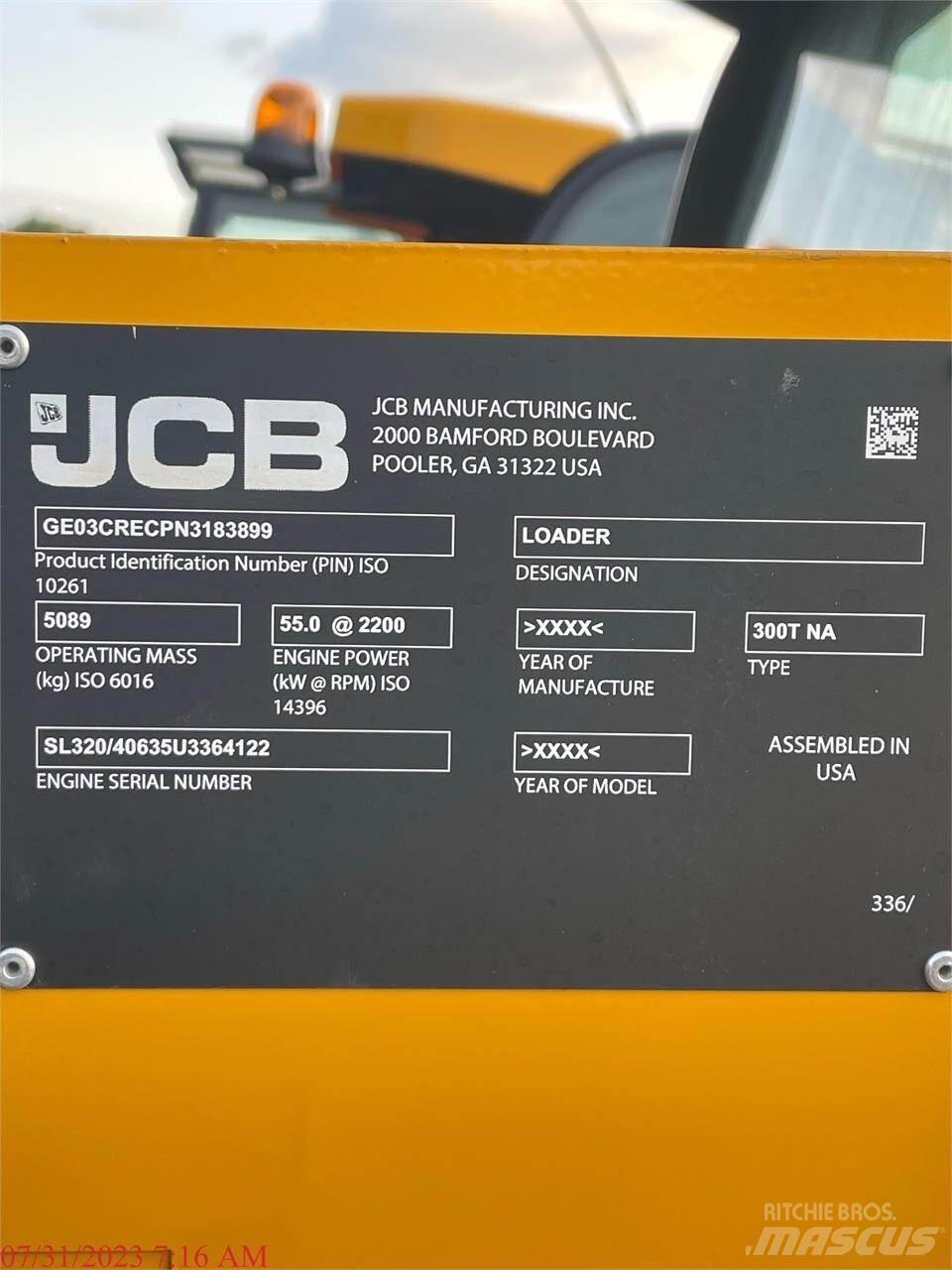 JCB 300T 滑移轉向裝載機