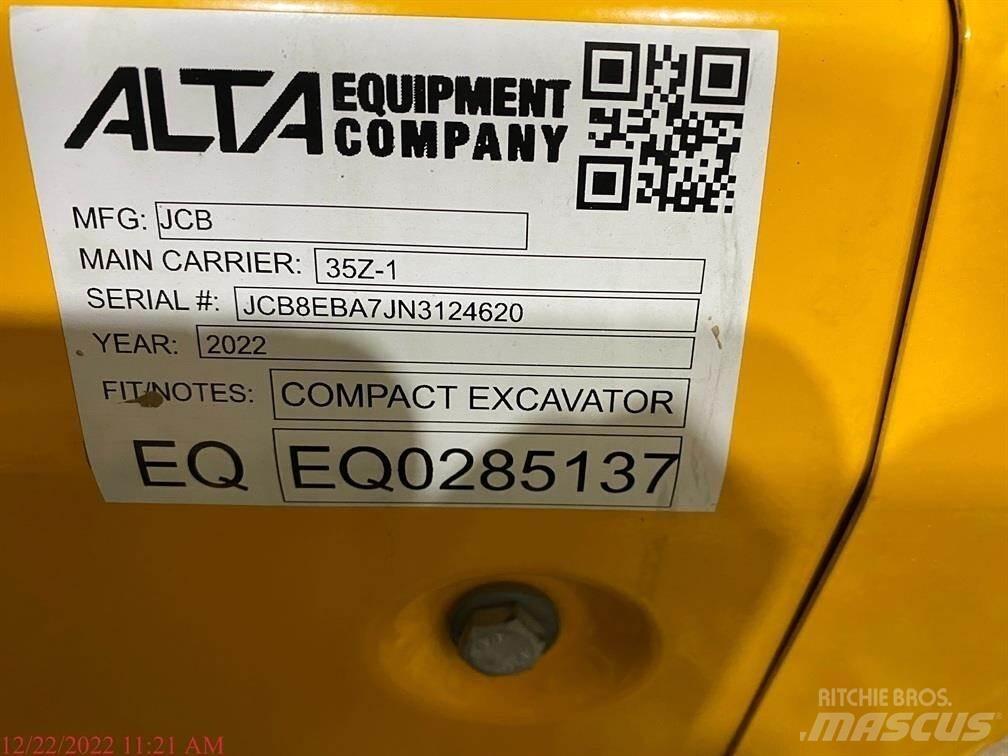 JCB 35Z-1 小型挖土機/掘鑿機<7t(小型挖掘機)