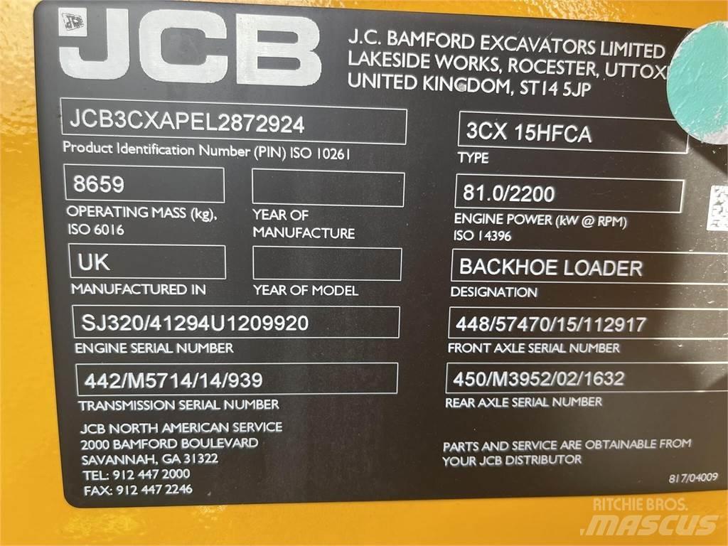 JCB 3CX15 SUPER 反鏟裝載機