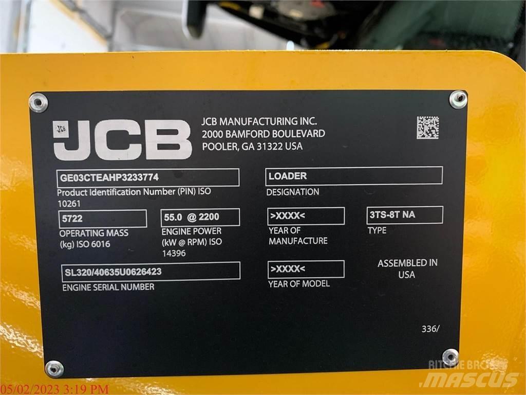 JCB 3TS-8T 滑移轉向裝載機