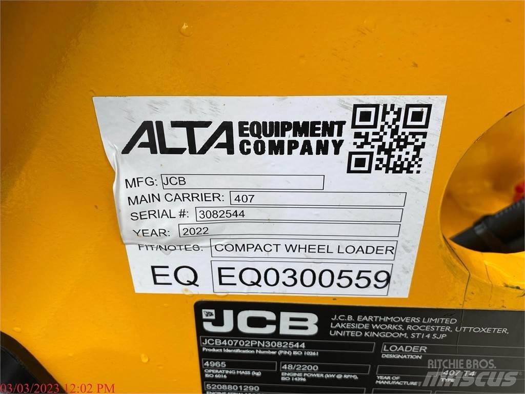 JCB 407 輪胎式裝載機
