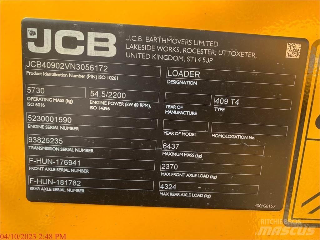 JCB 409 輪胎式裝載機