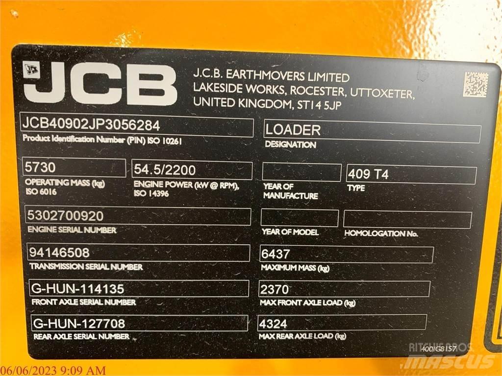 JCB 409 輪胎式裝載機