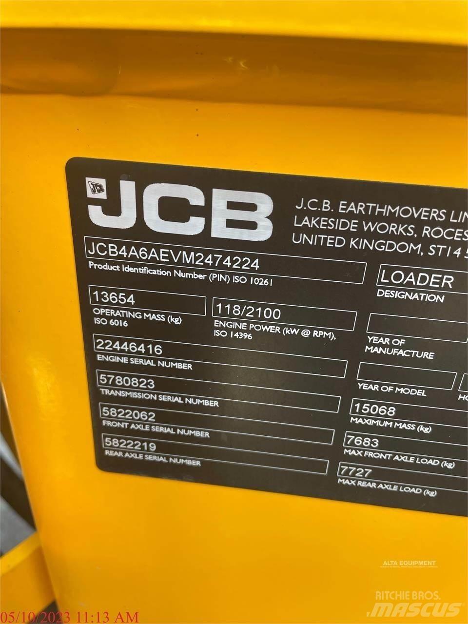 JCB 427ZX 輪胎式裝載機