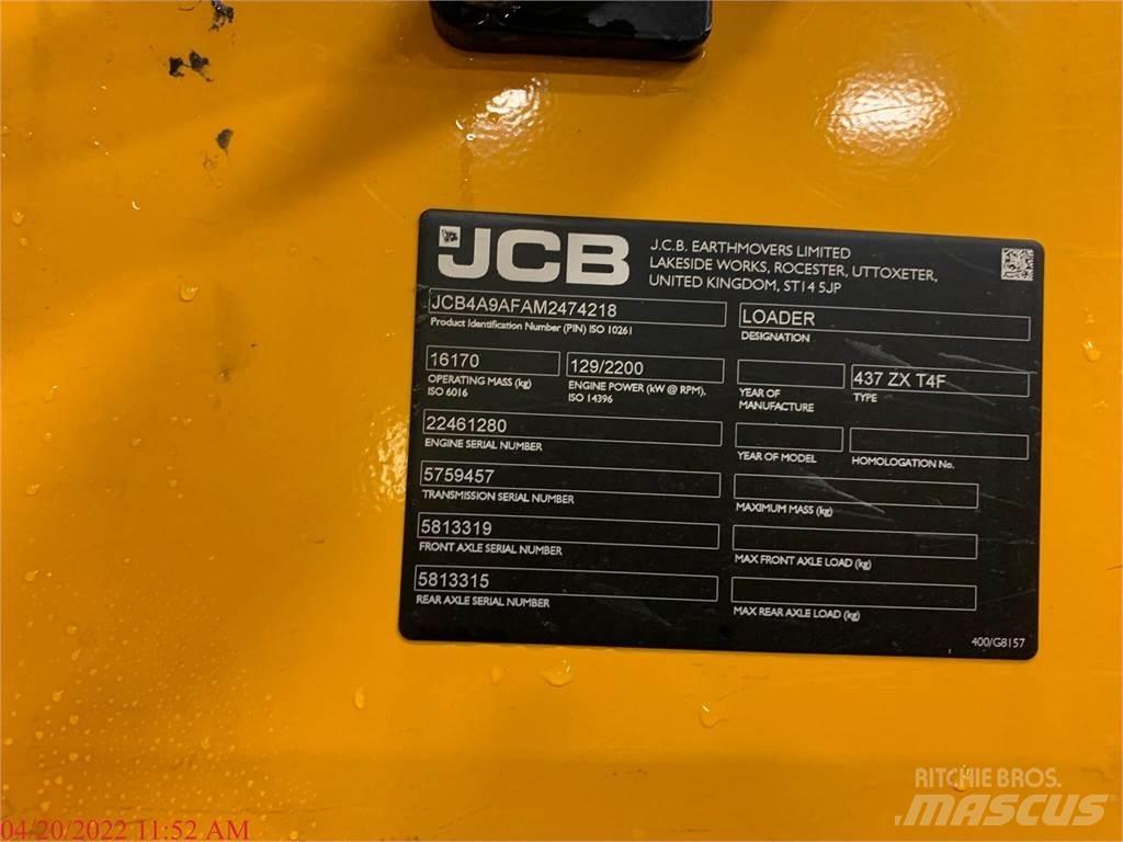 JCB 437ZX 輪胎式裝載機