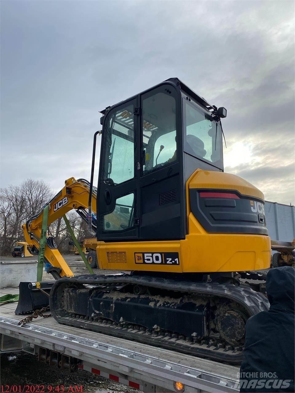 JCB 50Z-1 小型挖土機/掘鑿機<7t(小型挖掘機)