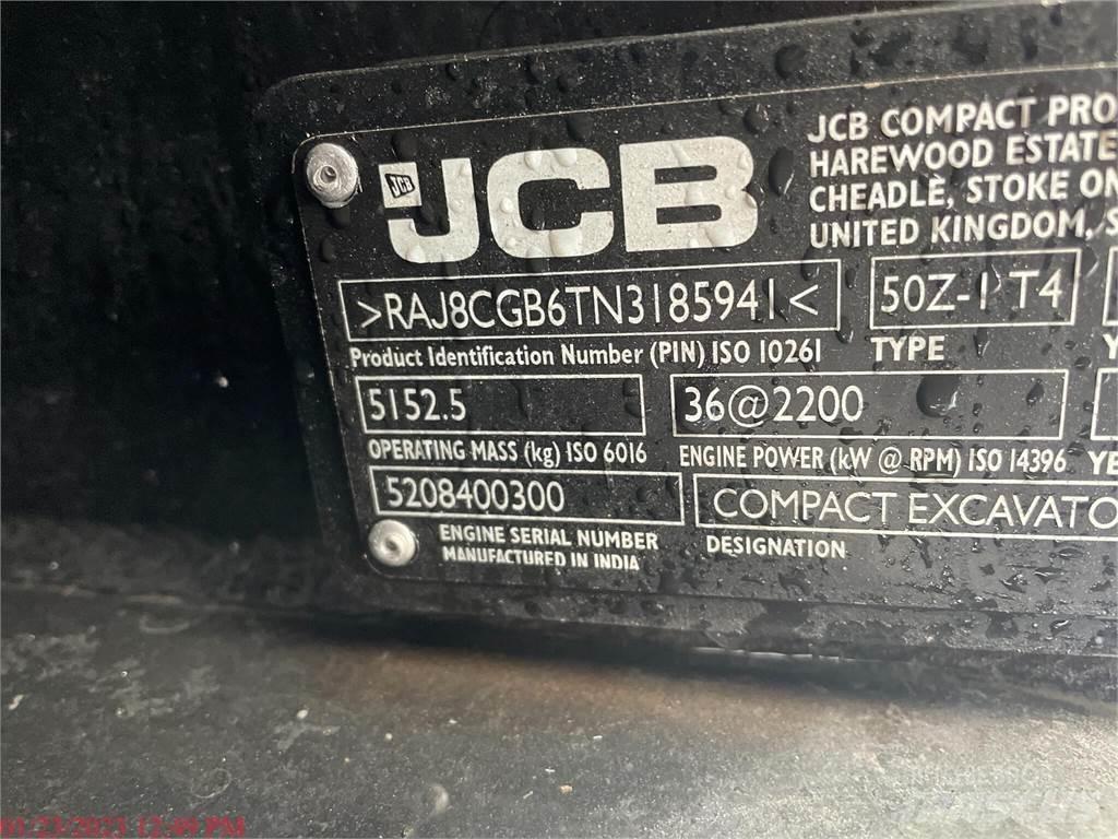 JCB 50Z-1 小型挖土機/掘鑿機<7t(小型挖掘機)