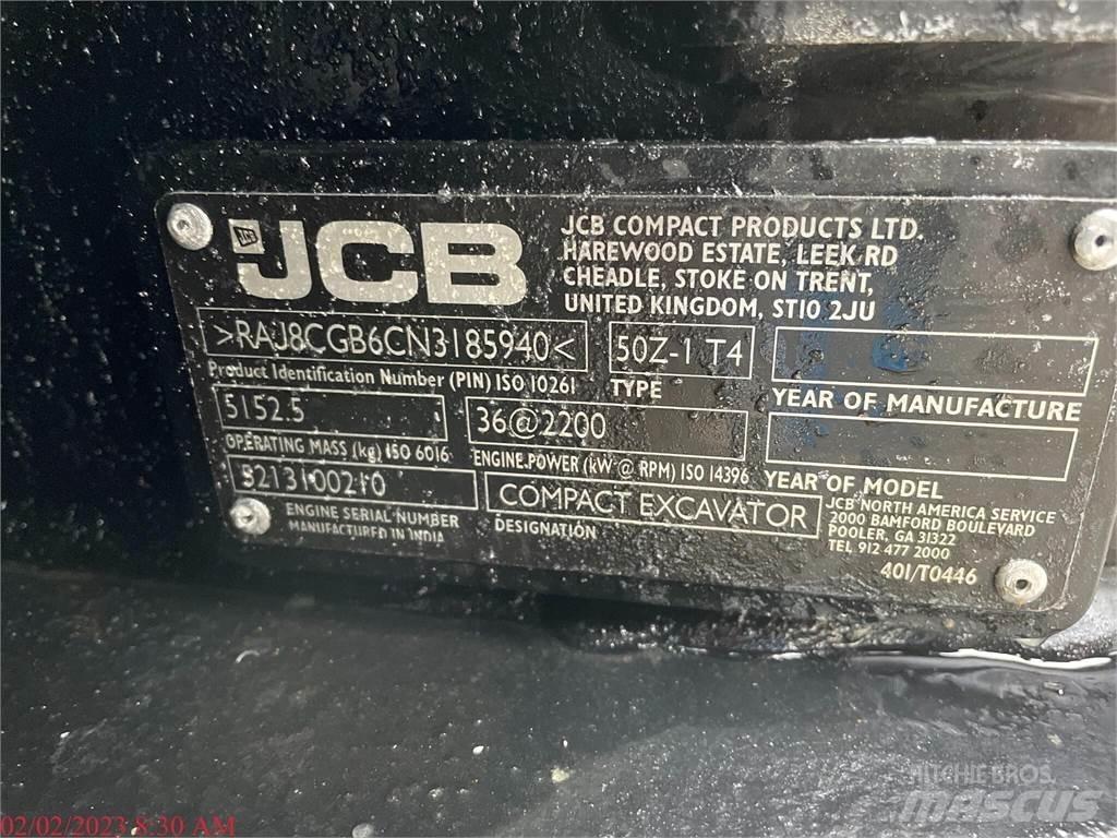 JCB 50Z-1 小型挖土機/掘鑿機<7t(小型挖掘機)