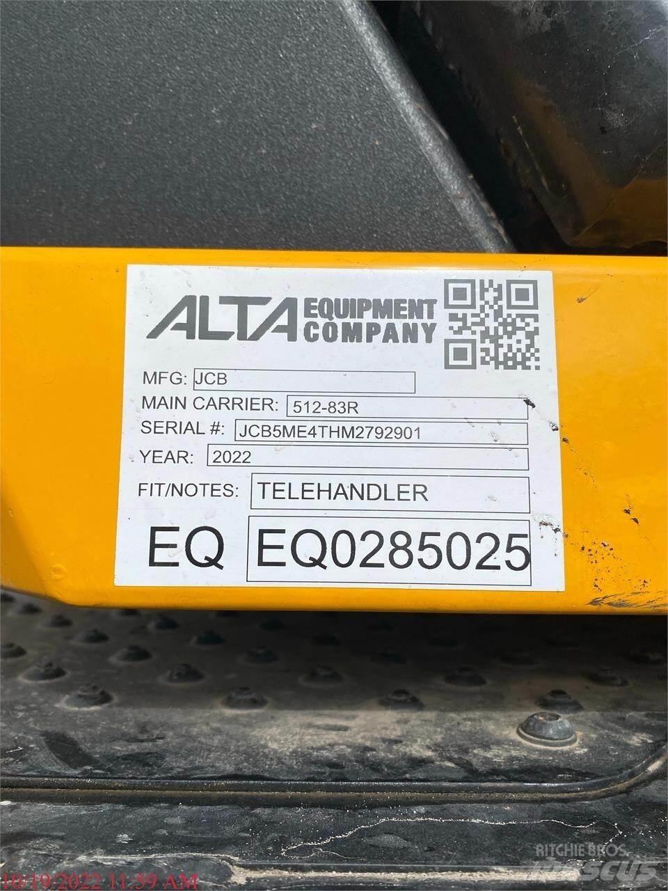 JCB 512-83R 伸縮臂操作車