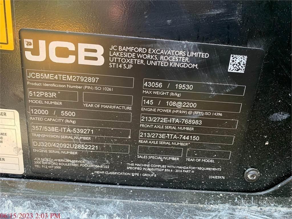 JCB 512-83R 伸縮臂操作車