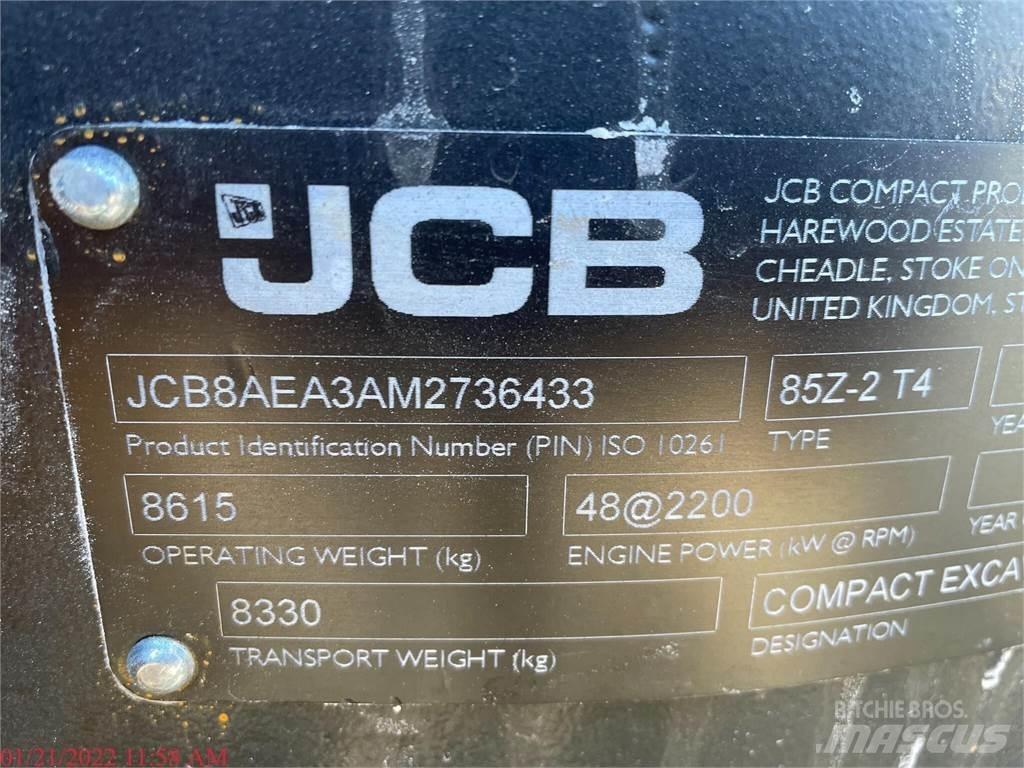 JCB 85Z-2 履帶式 挖土機/掘鑿機/挖掘機