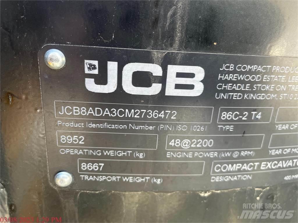 JCB 86C-2 履帶式 挖土機/掘鑿機/挖掘機