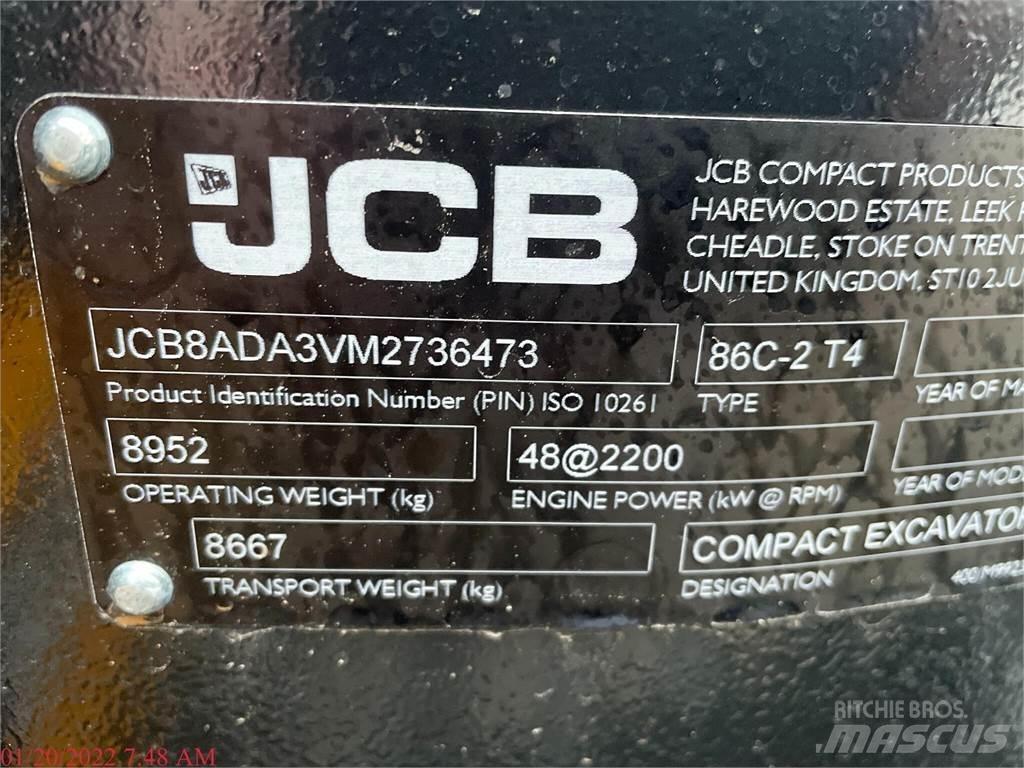 JCB 86C-2 履帶式 挖土機/掘鑿機/挖掘機