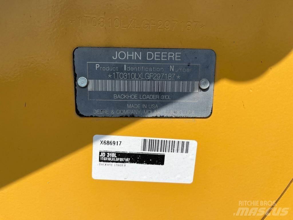 John Deere 310L 反鏟裝載機