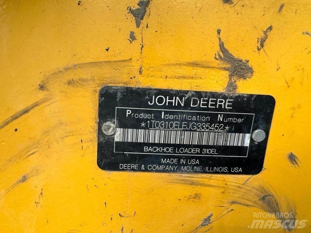 John Deere 310L EP 反鏟裝載機