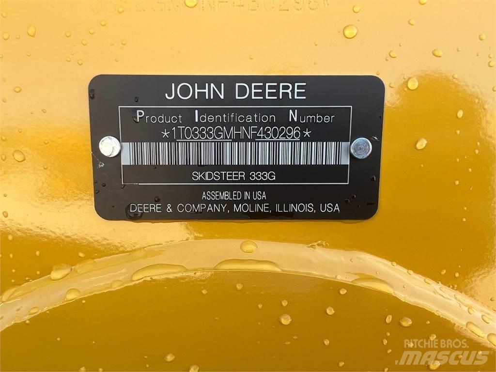 John Deere 333G 滑移轉向裝載機