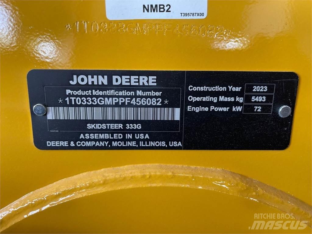 John Deere 333G 滑移轉向裝載機