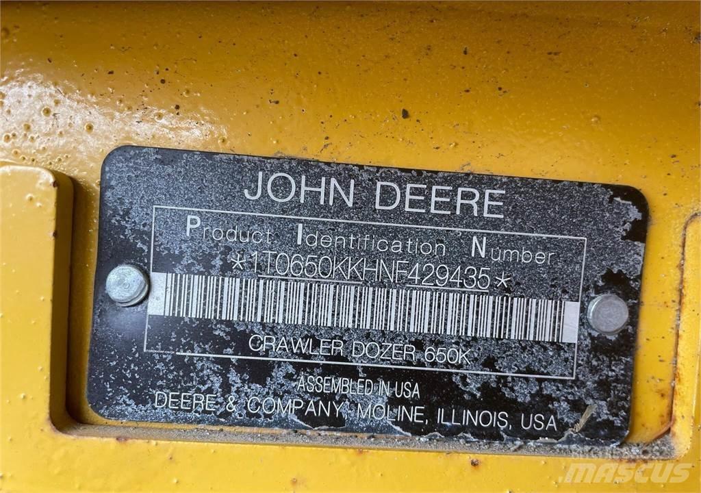 John Deere 650K LGP 履帶推土機