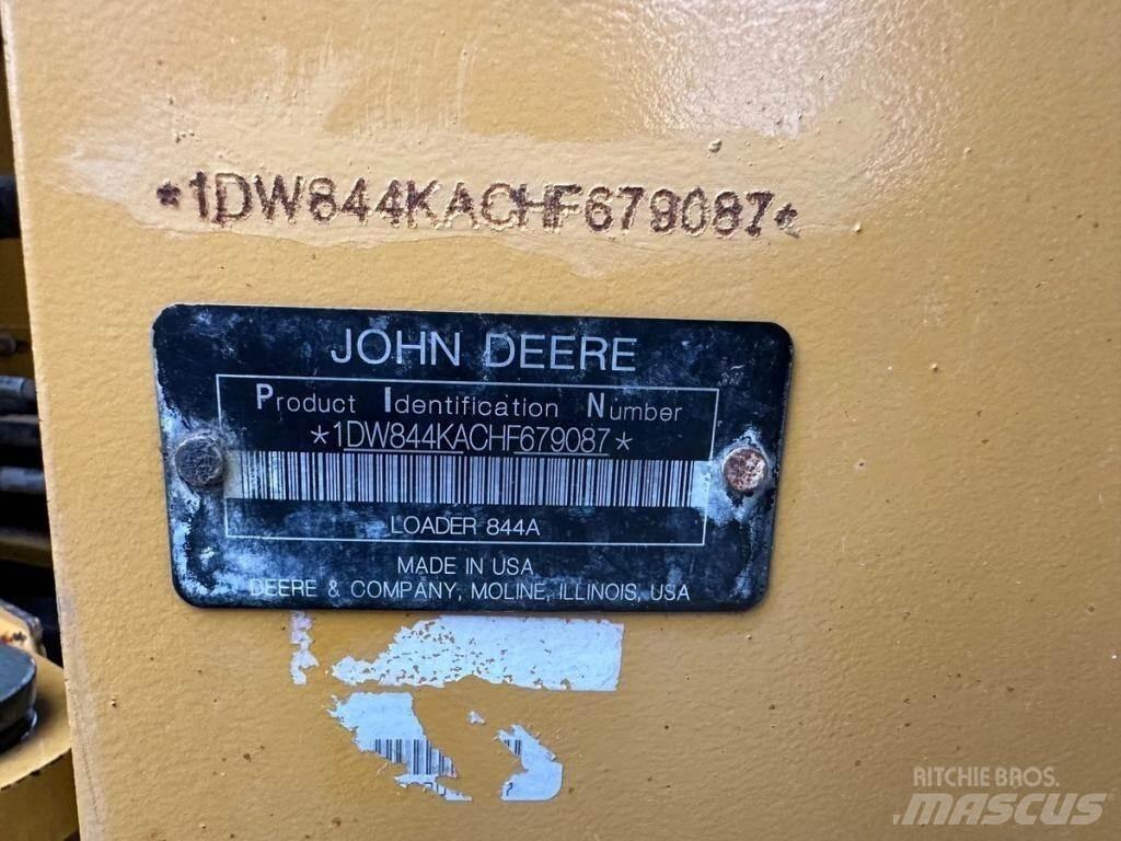 John Deere 844KIII 輪胎式裝載機