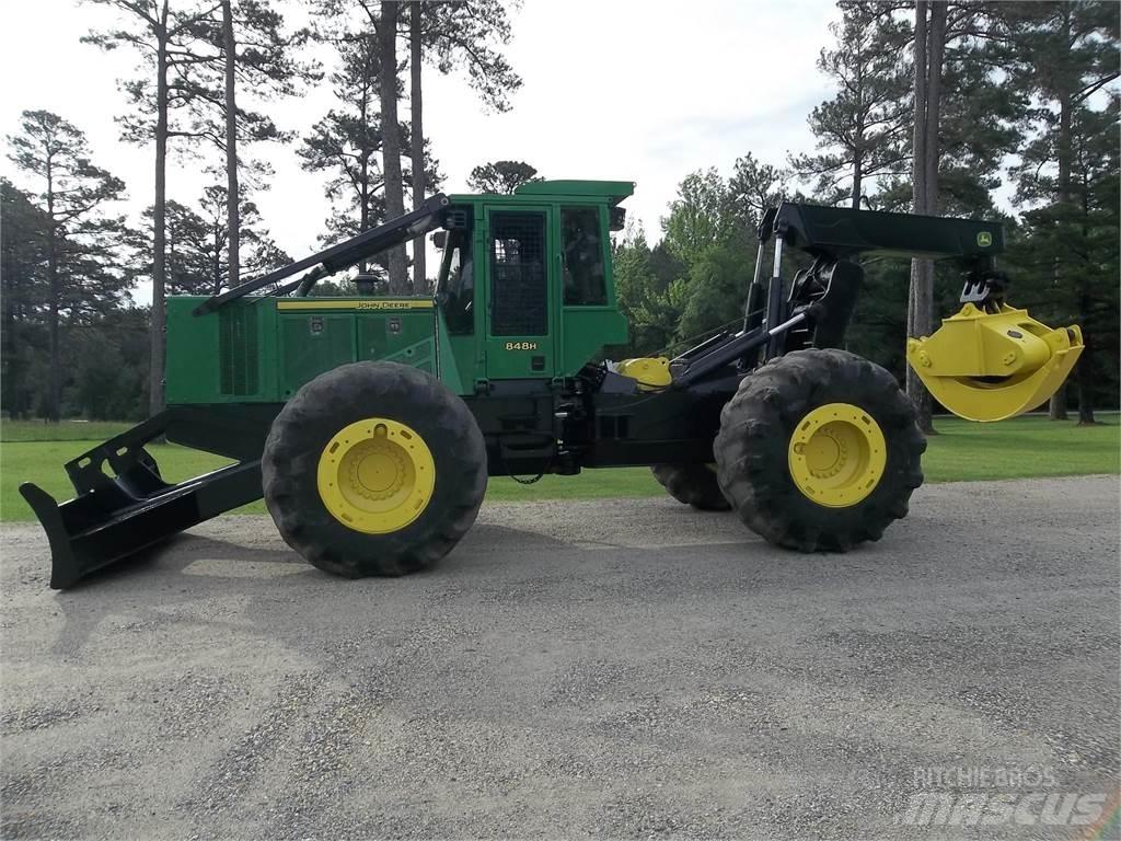 John Deere 848H 集材機
